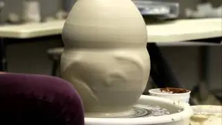 pottery throwing time lapse