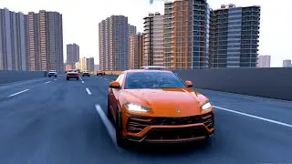 Lamborghini Urus HIGHWAY RUN | Forza Horizon 5 (4K Gameplay)