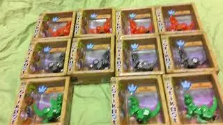 Stikbot Dinosaurs! Round 4! Stikdino Stikeggs Dinobots NO Eggs!