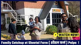 Family CATCHUPS at SHEETAL FARM Palpa ! परिवारिक भेट्घाट (शीतल फर्म पाल्पा) #tansen #farm #resort