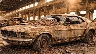 ASMR Car Restoration | Abandoned 1969 Ford Mustang FULL Revival (Oddly Satisfying Silent Repair)