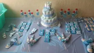 Mesa de dulces para baby Shower