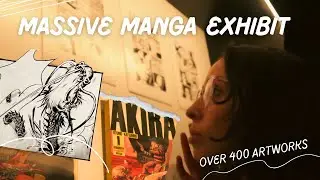 Seeing Original Manga Pages Up-Close | Asian Comics Exhibit