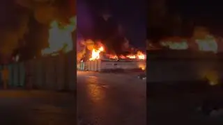 Fire incident in Karachi Gulshan e maymar wedding hall #karachi#fire #vlog #firefighter #firenews