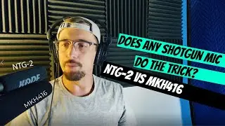 Sennheiser MKH416 Vs Rode NTG-2 for Voice Over | Does Rode Compare?