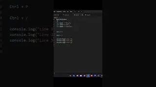 3 VS Code Shortcuts Every Coder MUST Know! 🚀 #CodingHacks #shorts #shortfeed