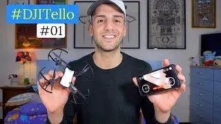 DJI Tello! PRIMO VOLO & PRIMO CRASH TEST!
