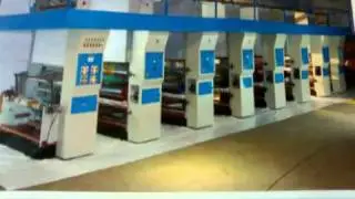 ROTOGRAVURE PRINTING MACHINE - HYPLAST INDUSTRIES - INDIA