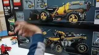 Lego Technic 42080 Forest Harvester & 42081 Volvo Concept Wheel Loader ZEUX Review