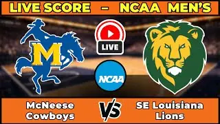 🔴 LIVE: McNeese Cowboys at SE Louisiana Lions | NCAA Men's Basketball Score | Jan 26 | Southland