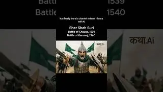 Sher Shah Suri (1486 CE - 1545 CE) #youtubeshorts