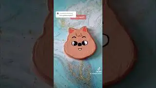 How to make a cute SKZOO Clay character: Han Quokka #kpop #kpopfanart #straykids #skz #skzoo #han