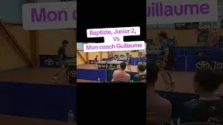 🔥Baptiste, Junior 2, ma&icirc;trise d&eacute;j&agrave; les picots longs 💪🏓  #pingpong #tabletennis #乒乓球