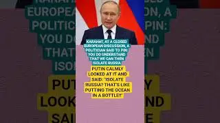 💥 Putin&rsquo;s Epic Response: &ldquo;Isolate Russia? Like Bottling the Ocean!&rdquo; 🌊#russia #war #memes #putin#news