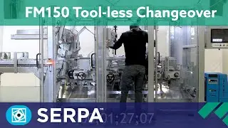 FM150 Intermittent Motion Beverage Cartoner Quick, Tool-less Changeover in 2:42