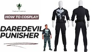 How to cosplay The Punisher? #Takerlama #thePunisher #Costume #DaredevilBornAgain #FrankCastle