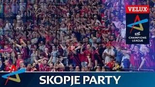 Vardar fans raise the roof in VELUX EHF Champions League