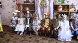 Новый год в садике Леры ч.2