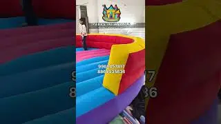 bull ride full set #bouncycastle #trampolinejumping #mela #jhula #reels #viralvideo #vuralvideo
