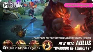 HOW TO PLAY WITH AULUS NEW FIGHTER . AULUS BEST BUILD 2021 MOBILE LEGENDS. #AULUS GAMEPLAY