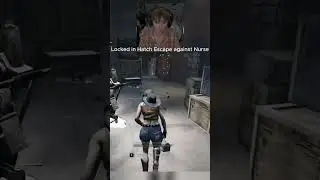 Hatch Escape against Nurse  #deadbydaylight #dbd #gaming #fyp