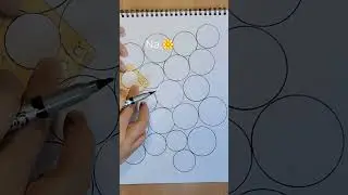 🌸🌼Easy Doodle Art For Beginners🌸🌼 #tangleart #doodle #zentangle #patterns #flowerpattern