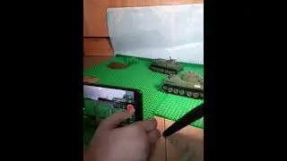 Battle of kursk behind the scenes part12 #lego #war #tank #behindthescenes #stopmotion