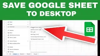 How to Save Google Sheets to Your Desktop (for Windows)