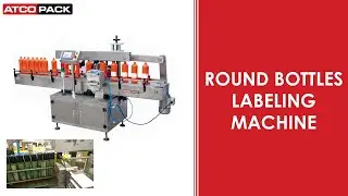 Round Bottles Labeling Machine - ATCOPACK
