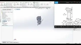 pin for knuckle joint| part 1|Pin | assembly exercise for beginners| #beginners #solidworks