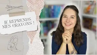 [Vlog Coloriage] Je reprends mes crayons ! Des coloriages, un haul, un tuto ! #coloriagepouradulte