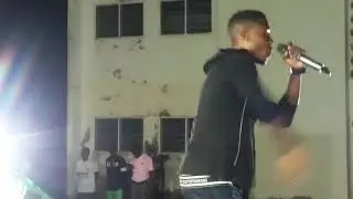 Akwa P performs at Miss Superior '18 at the University of Education, Winneba - Kumasi.