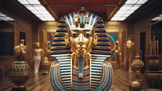 The Magnificent Funerary Mask of King Tutankhamun | Hidden Secrets Revealed! #ancientegypt