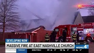 East Nashville church burns down two weeks before Christmas