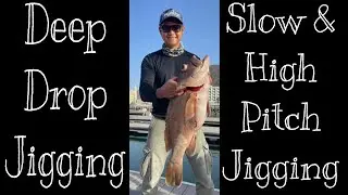 Deep drop jigging @ Khorfakkan UAE 27Aug22 / High Pitch Jigging / Slow Pitch Jigging / Grouper Fish