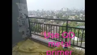 Metal paint  | iron railing paint | dhanu ART