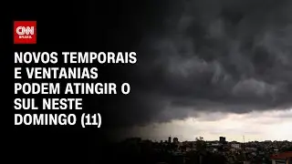 Temporais provocados por ciclone extratropical causam problemas no Sul | CNN PRIME TIME