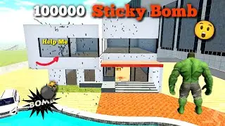 Franklin House Blast💣 @HarshTatsuya@YippiGaming@TioxPlay#indianbikesdriving3d