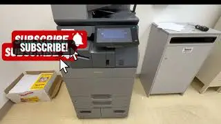 How to replace fuser and clear error code H4-02 on a Sharp BP-70C45.