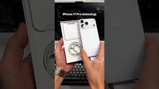Unboxing iPhone 17 Pro Max WHITE 🤍 First Hands-On Look | Apple 2025 Dummy Unit @Unwrap_wonders