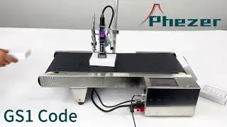 PHEZER Phezer PC127/PC254 Conveyor Belt Expiry Date Printer Machine