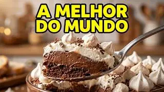 O Pavê de Mousse de Chocolate Mais Irresistível do Mundo 🍫💖 Receita de Família que Derrete na Boca!