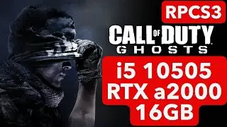 Call of Duty GHOSTS  RPCS3 - Lossless scaling - BEST SETTINGS - i5 10505/RTX a2000/16gb - 31.1.2026.