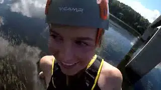 Dominykos &scaron;uolis su virve