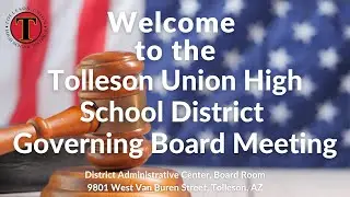 TUHSD Governing Board Meeting 12/9/2025