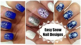 DIY Cute & Easy Snowflake Christmas Nail Polish - The Ultimate Guide #1