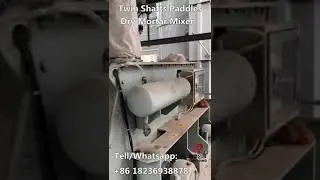 Automatic dry mixed mortar plant