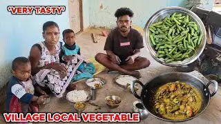 Village Local traditional vegetable cooking eating #dailyvlogs