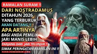 Jiwa Terpilih💫Ramalan Suram Nostradamus tentang Tahun 2026 Dan Apa Artinya bagi Pemilik jari manis😱🚀