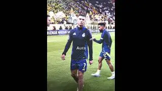 Ronaldo's Aura Can Be Felt Through The Screen 🥶💯 #ronaldo #aura #cristiano #cr7 #shorts #fyp #edit